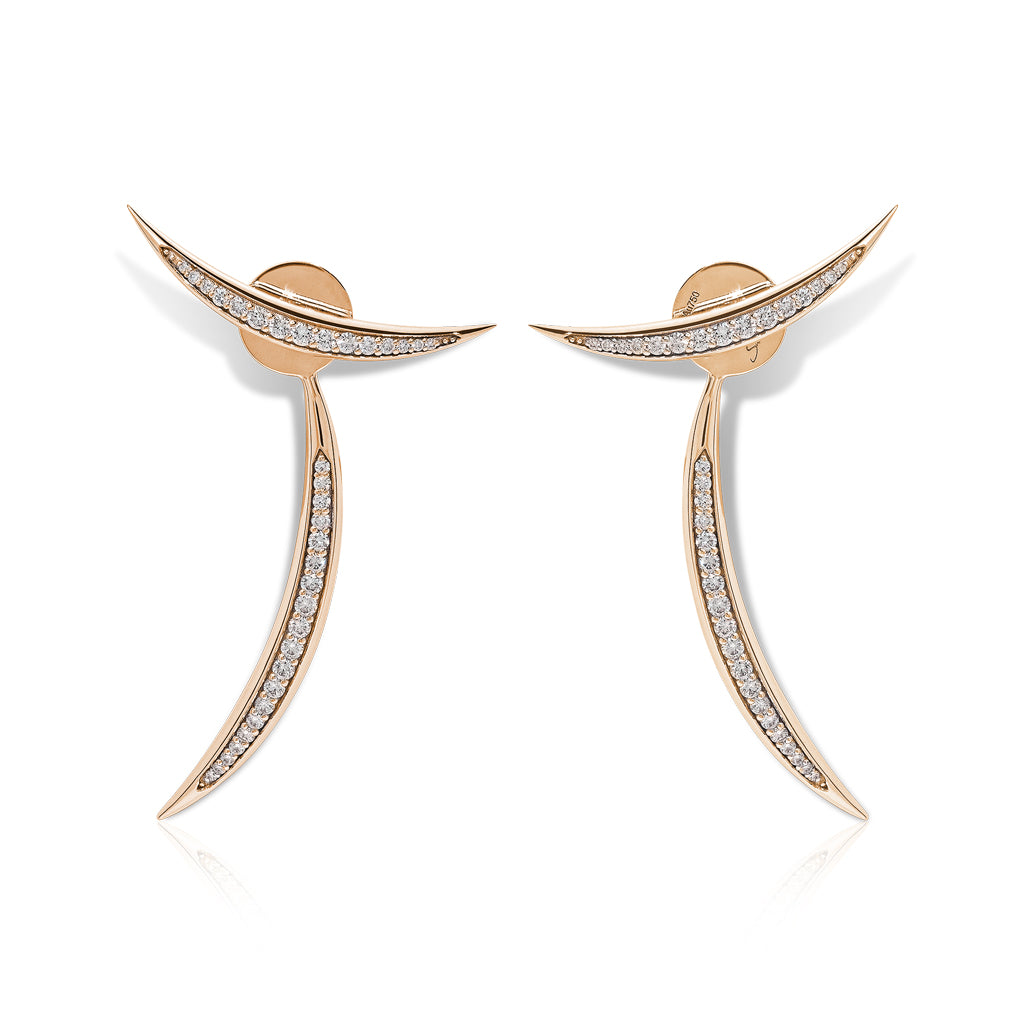 Calatrava Diamond Strokes - The Ear Jackets