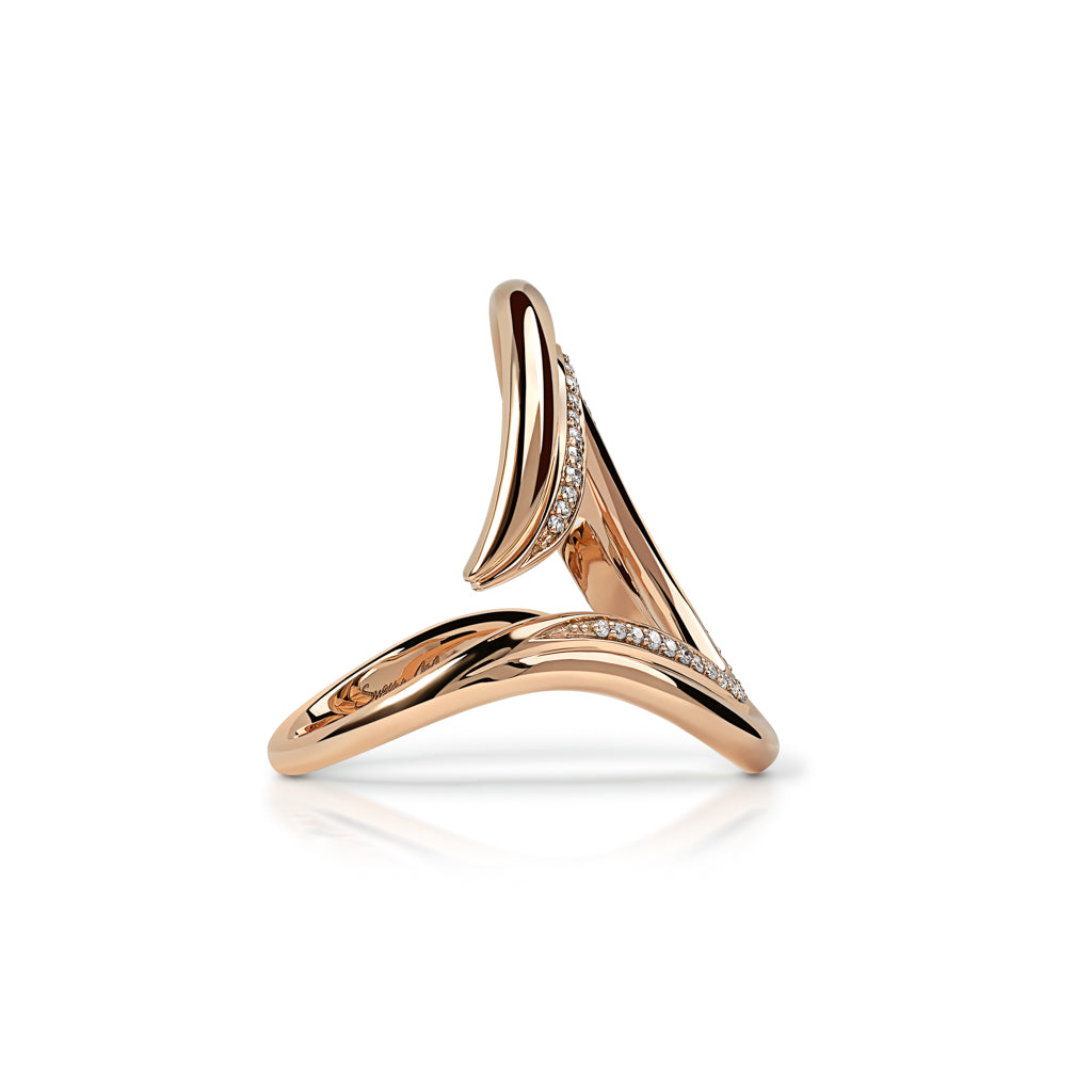 Ring Double Strokes in Diamonds