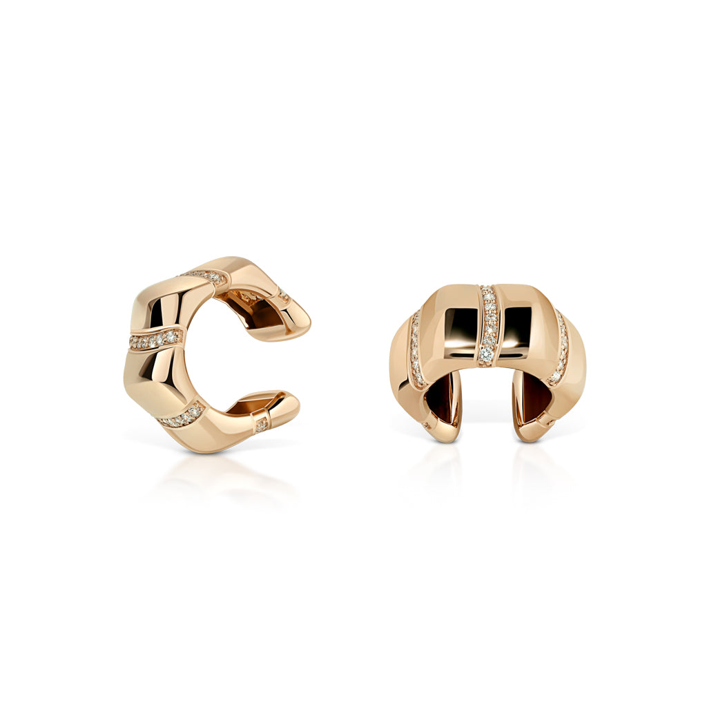 Dreamy Arcadia Ear Cuff In Diamonds-8