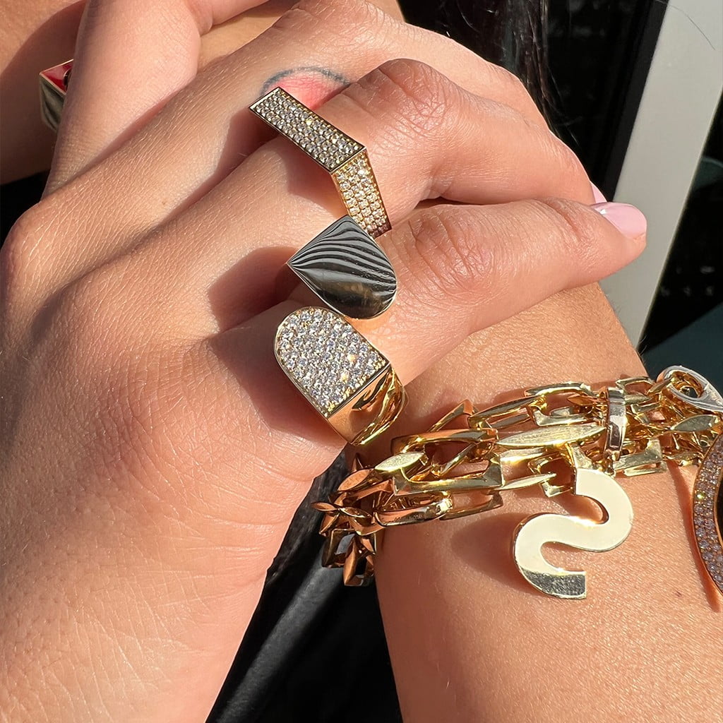 The One "Toi Et Moi" Yellow Gold