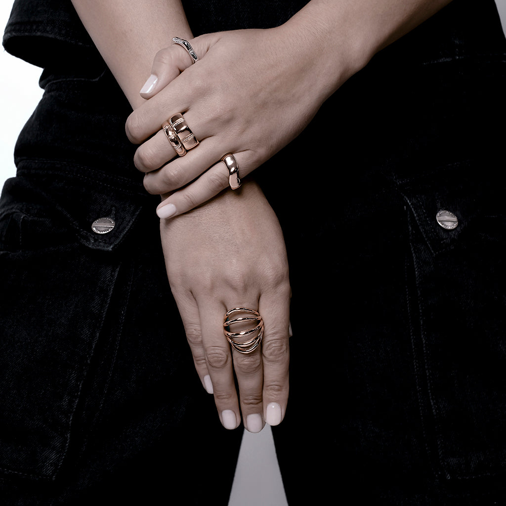 Stack Band “The Row” in Gloss