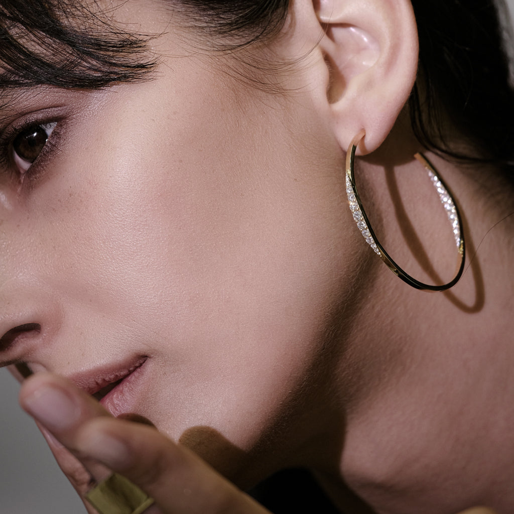Unstoppable Creole Hoops 55mm