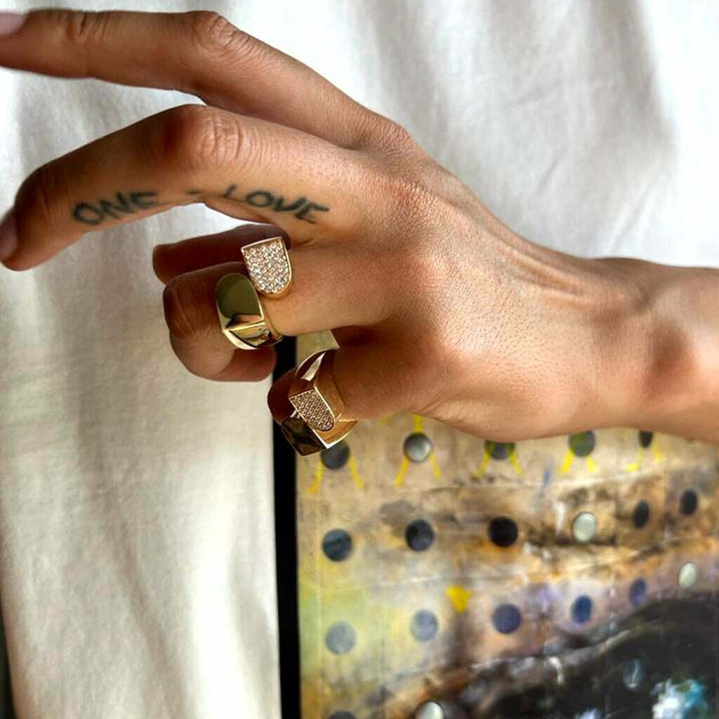 The One "Toi Et Moi" Yellow Gold
