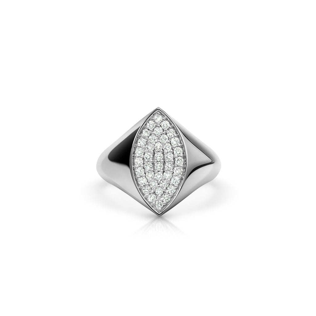 The One Signet Ring Marquise