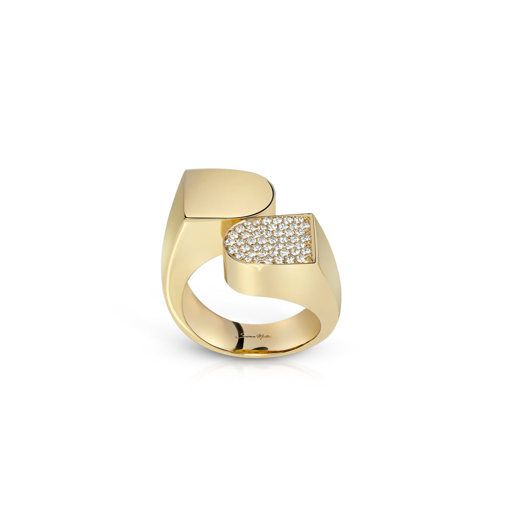 The One "Toi Et Moi" Yellow Gold