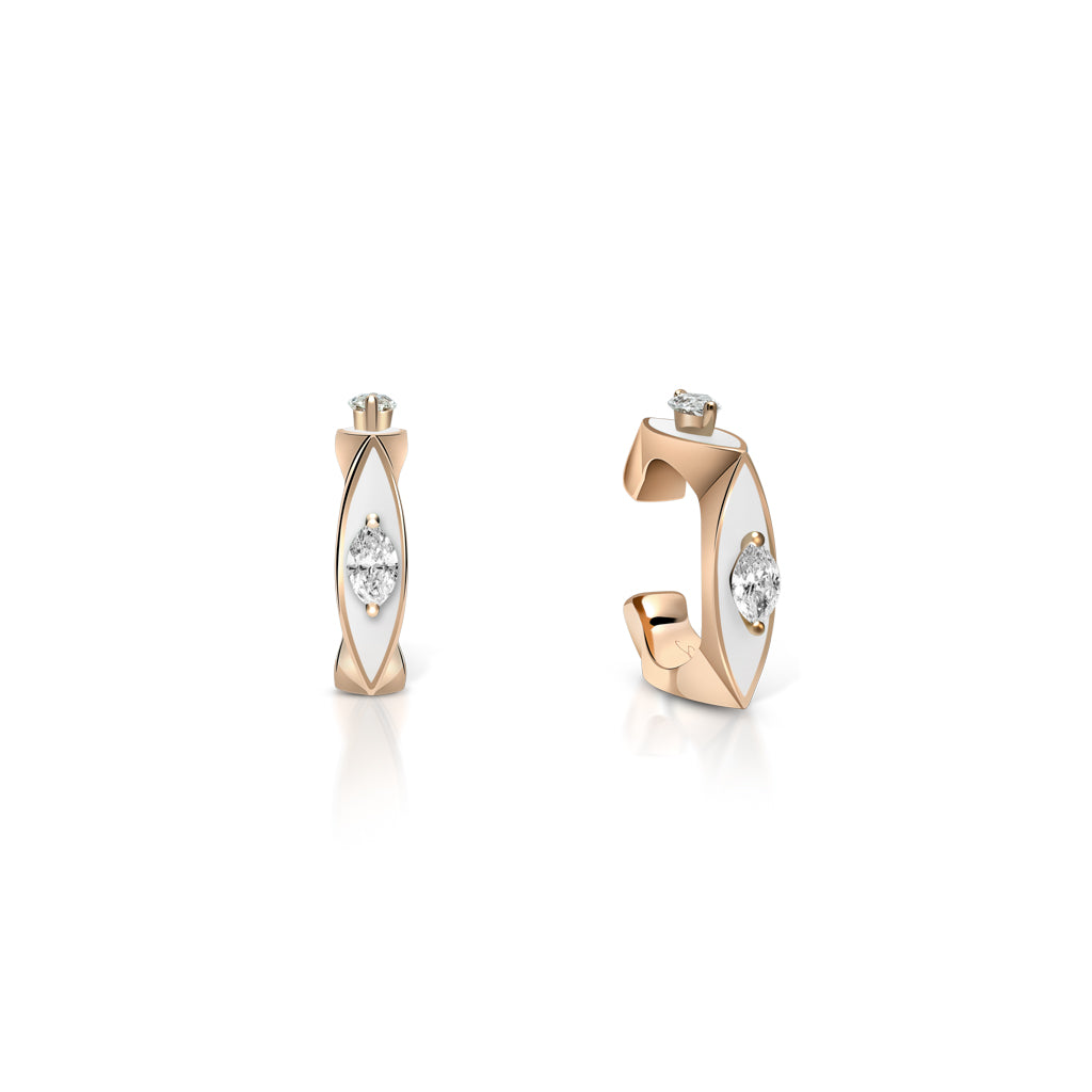 Eye Candy Mini Ear Cuff in Vanilla