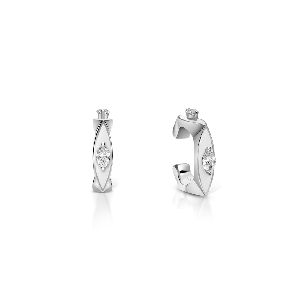 Eye Candy Mini Ear Cuff in Vanilla
