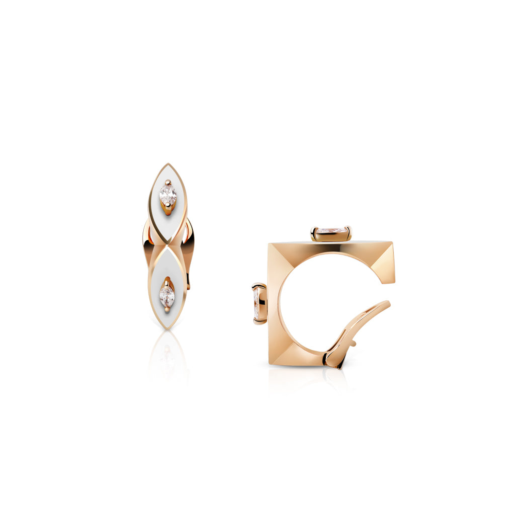 Eye Candy Mini Ear Cuff in Vanilla
