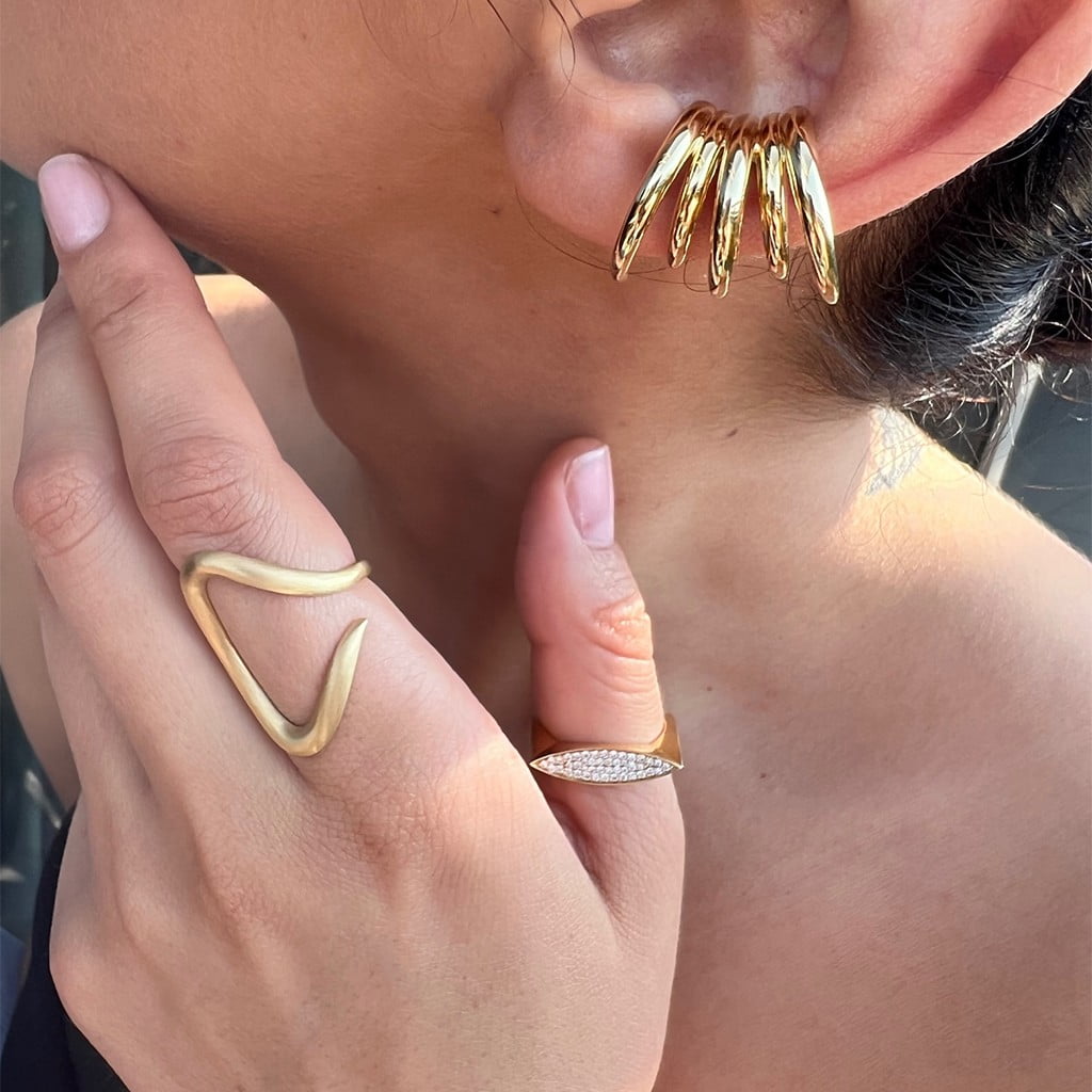 Five Strokes Ear Cuff - Gloss